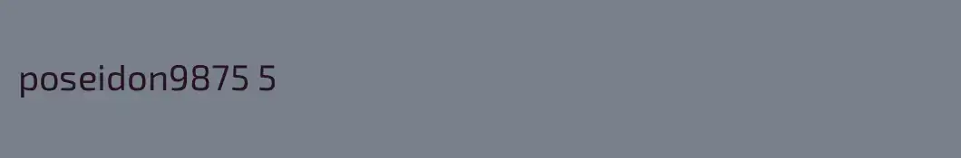 poseidon9875 5